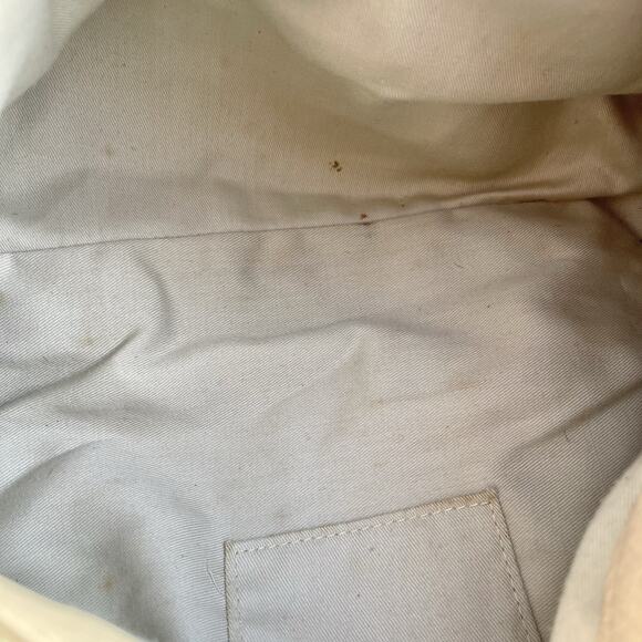 Chloe Chloé Paddington Leather Bag Medium In Ivory Leather Rose Gold Hardware - Picture 14 of 16